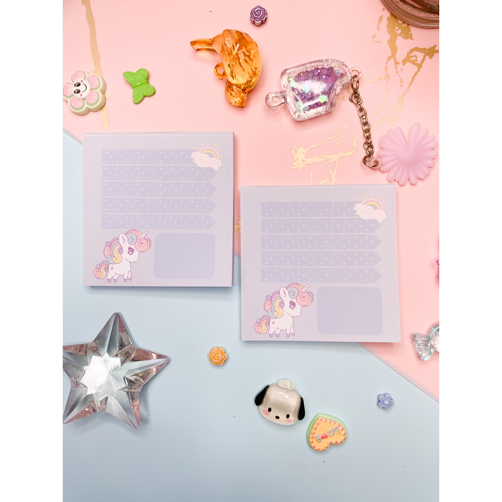 【GOGOMART】Kertas Memo Memopad Memo Notepad / Memo Catatan Bukan Sticky Notes Tempel - MM021