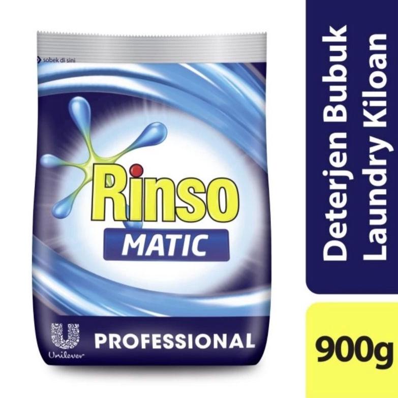 pqj-03 Rinso Matic Powder 900 gram /Rinso bubuk / Detergent Bubuk ,.,.,.,,