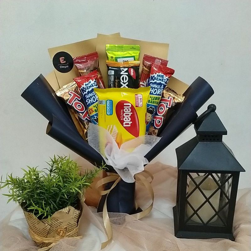 

Buket Snack/buket wisuda/buket ulang tahun