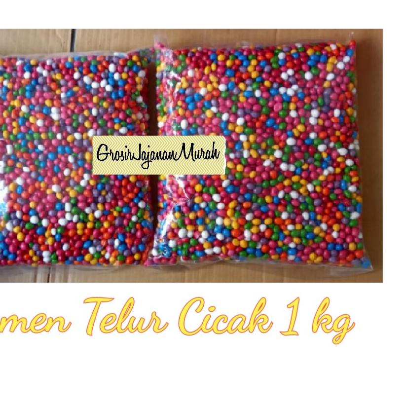 

✻ PERMEN TELOR CICAK 1 KG JAJANAN JADUL TELOR CICAK MURAH ❉