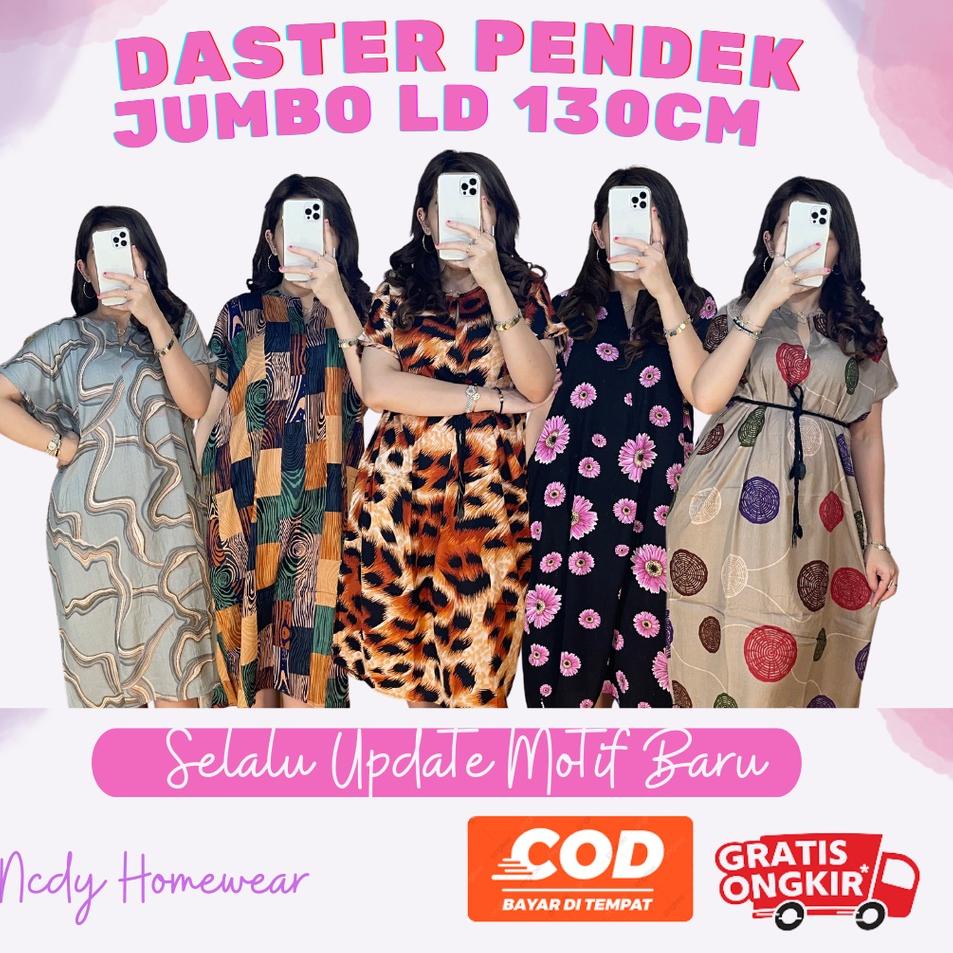 ✭ NCDY HOMEWEAR DASTER PENDEK SELUTUT RAYON PREMIUM LD 130cm BUSUI FRIENDLY KEKINIAN ✭