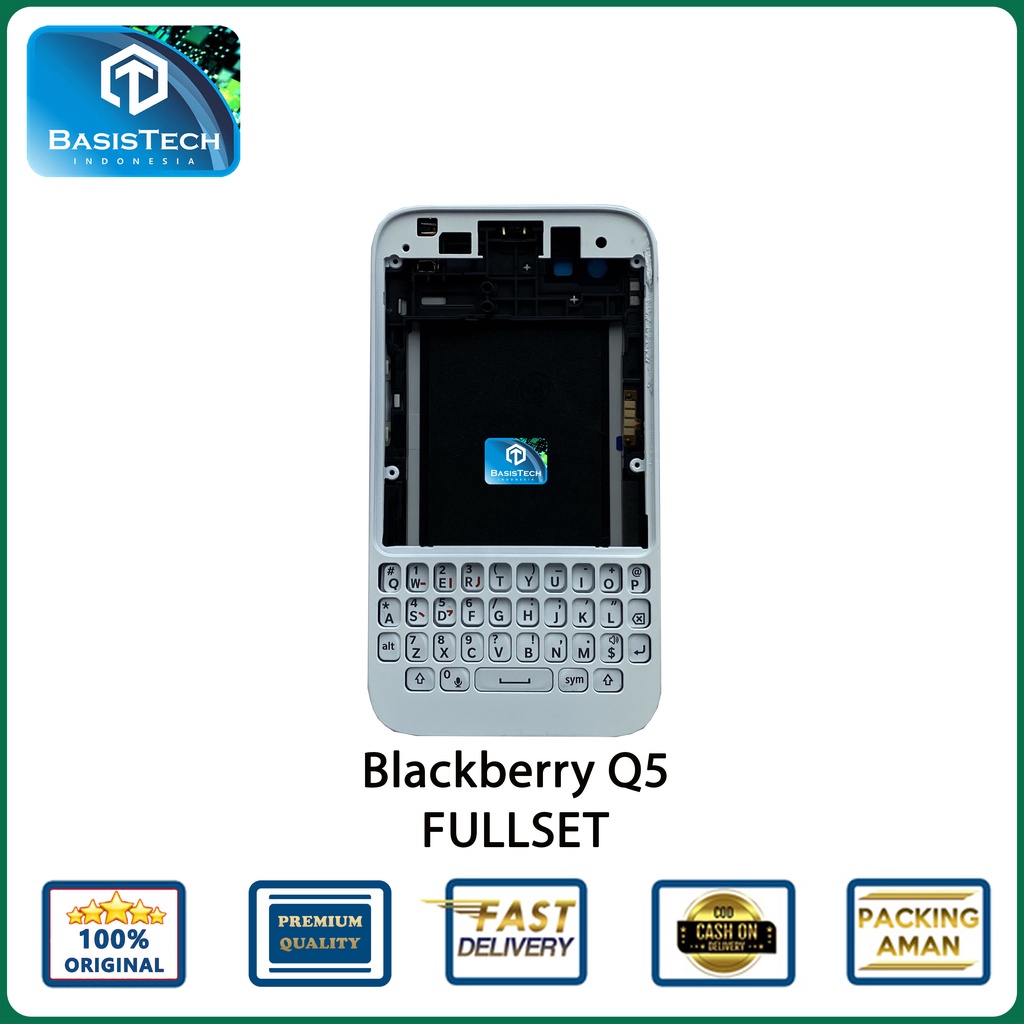 HOUSING CASING BLACKBERRY BB Q5 FULLSET ORIGINAL QUALITY