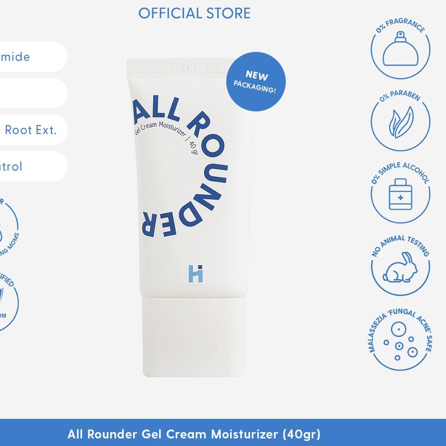 ♟ HALE All Rounder Gel Cream Moisturizer ❈