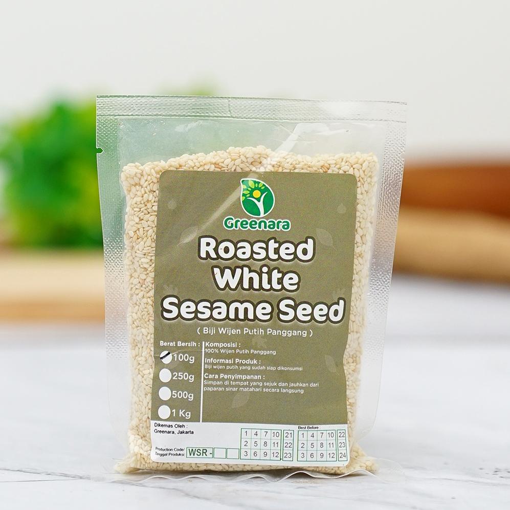 

Stok terbaru Roasted Sesame Seed 100gr / Wijen Putih Panggang 100 gram