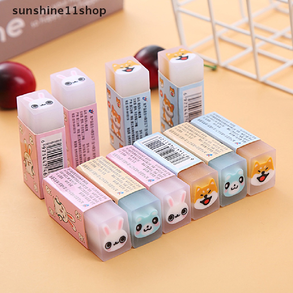 Sho Erasers for kids eraser stationary kawaii Alat Tulis Perlengkapan Alat Tulis Perlengkapan Sekolah Sekolah Sekolah N