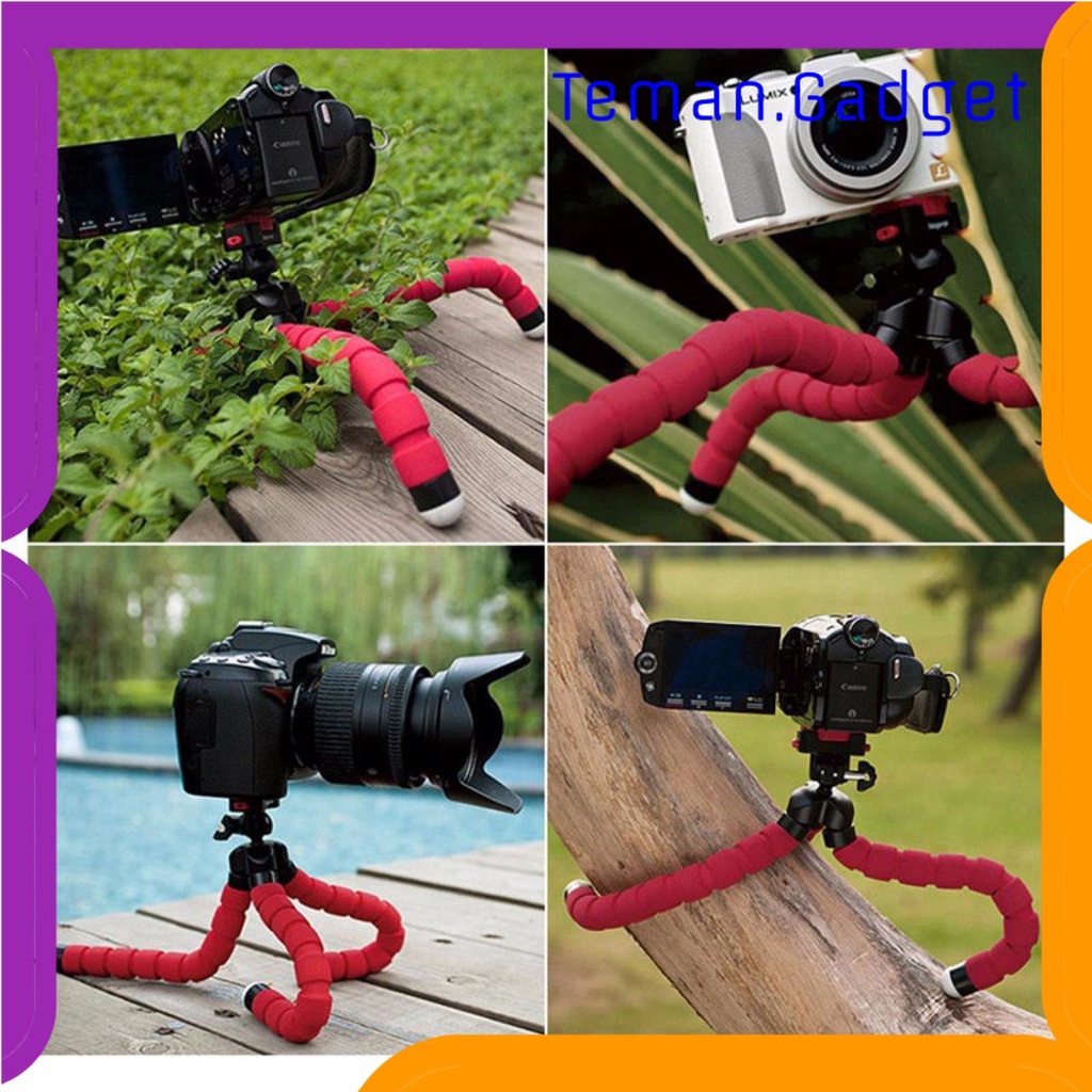 TG - KMR COOLJIER Mini Tripod Octopus for Action Camera Smartphone - XTK75