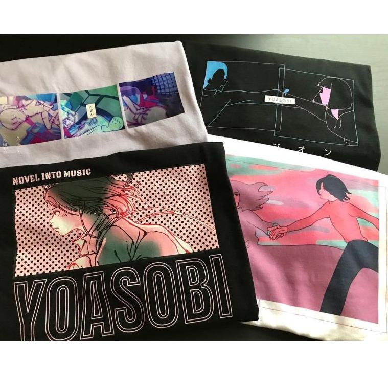 NEW STOCK KAOS YOASOBI KAOS UT X YOASOBI PREMIUM MIRROR 1:1