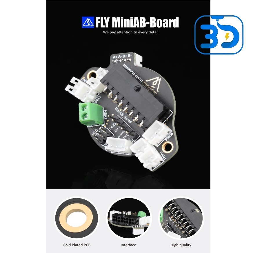 Mellow Fly-MiniAB Board Hot End Quick Replacement Sherpa/Libra