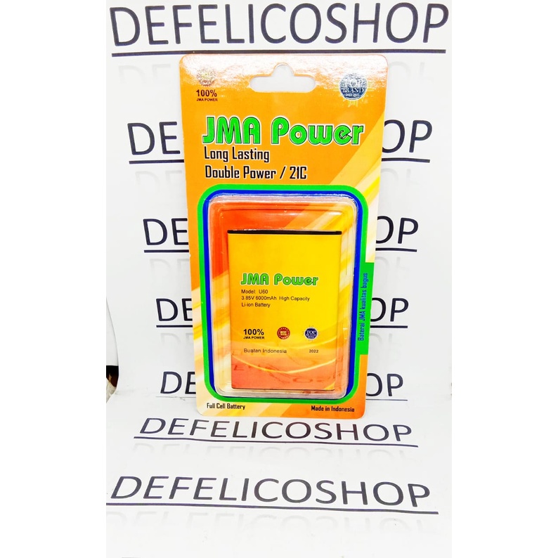 Baterai HP Evercoss U60 4G LTE E82 Cross Evercross Double Power JMA Power Batre Batrai HP