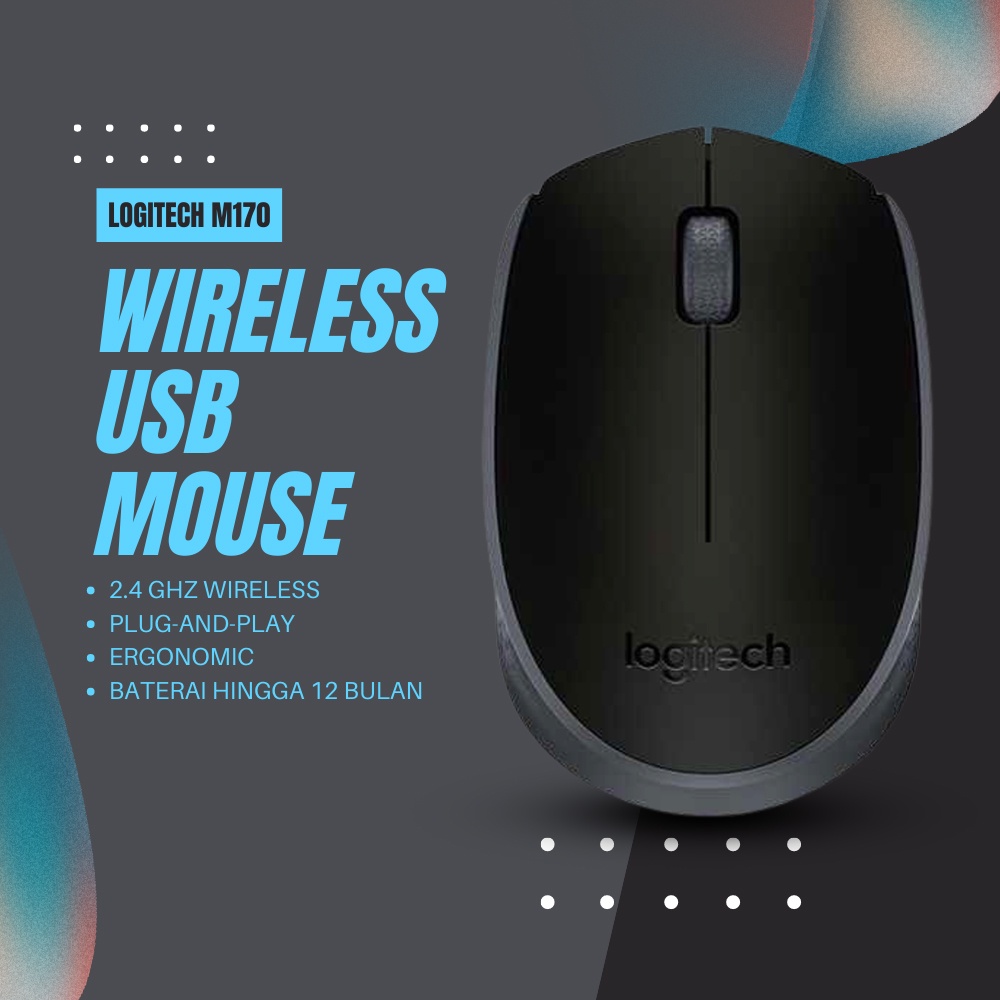 Logitech Wireless USB Mouse - M170