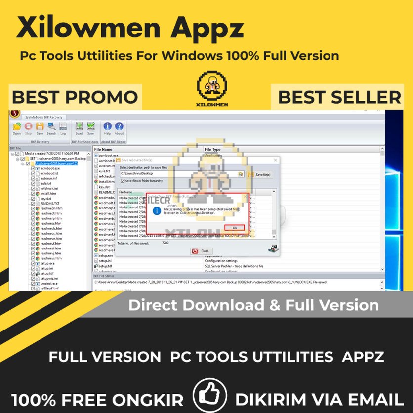 [Full Version] SysInfoTools BKF Recovery Pro PC Tools Software Utilities Lifetime Win OS