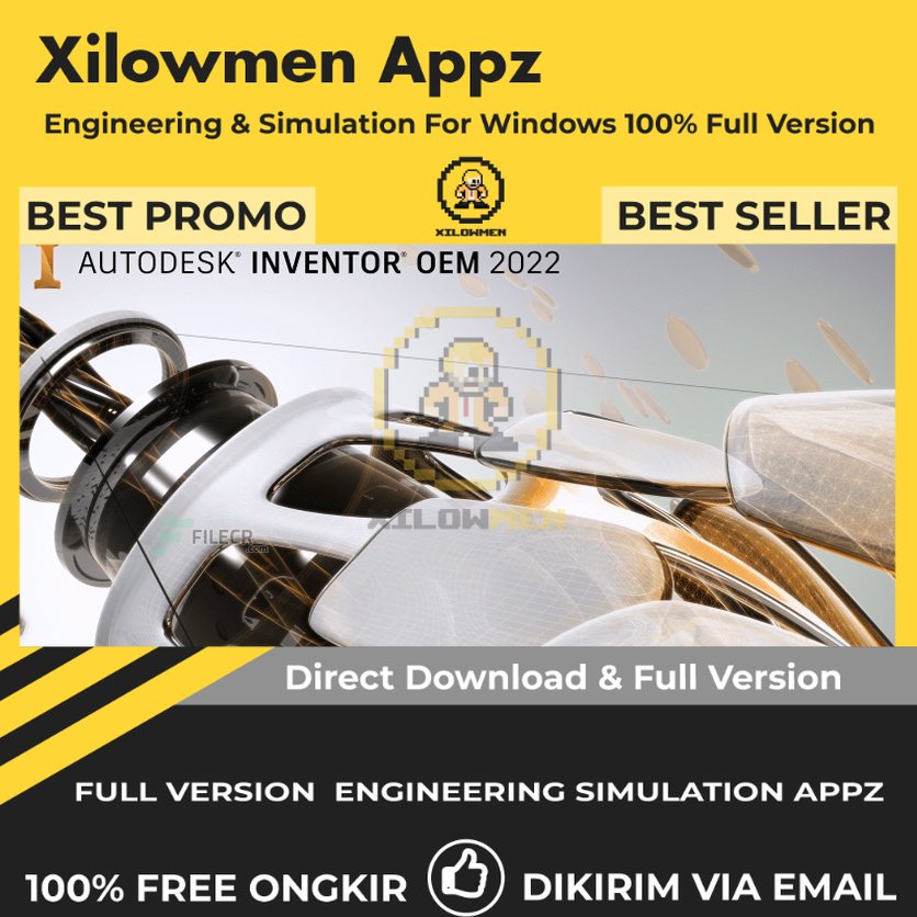 [Full Version] Autodesk Inventor OEM 2022 Pro Engineering Software Lifetime Win OS