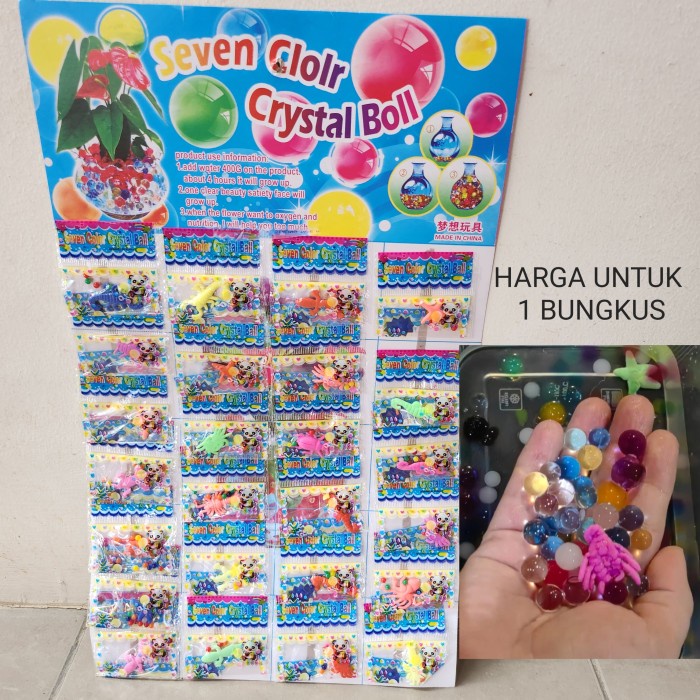 BISA COD - Waterbeads Hydrogel Animal Rendaman/Bola Rendeman Mainan Anak Edukasi Murah