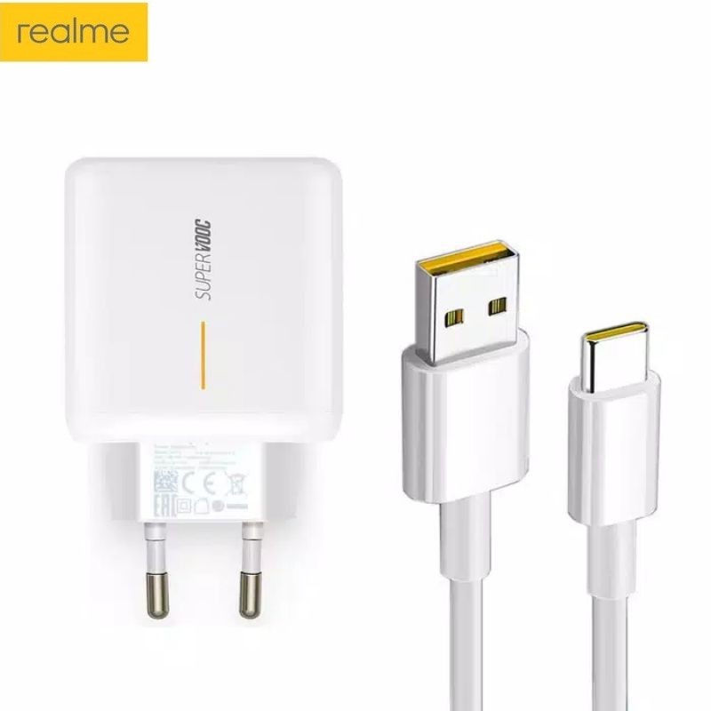 CHARGER REALME FAST CHARGING 65W MICRO USB/TYPE C SUPPORT C1 C2 K1 U1 Realme 1/2/3/5 Pro