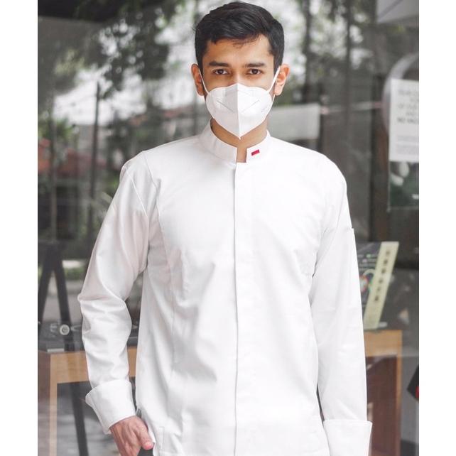 "Indonesia" Style Chef Jacket / Seragam Kitchen / Chef Jacket Aksara