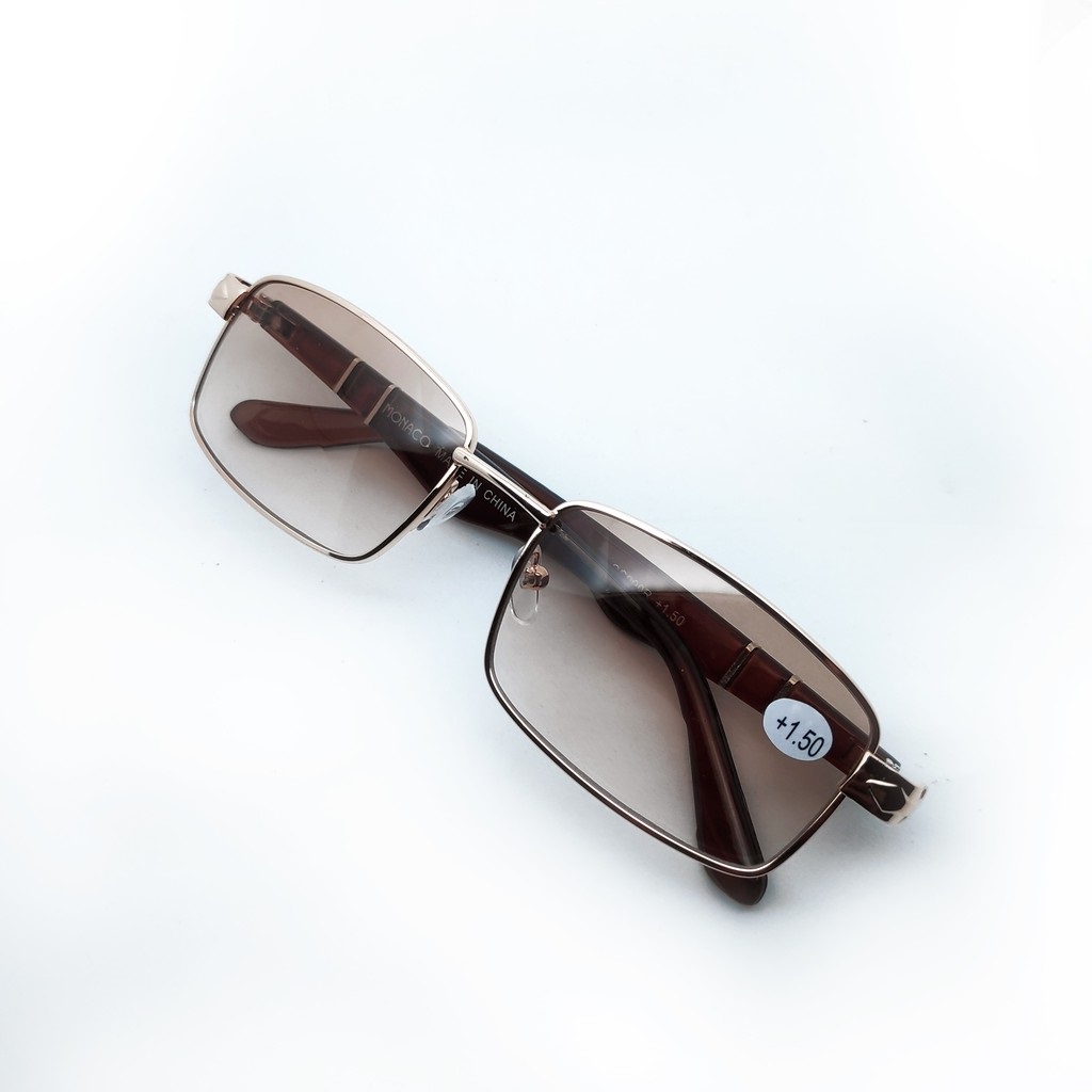 KACAMATA DOUBLE FOKUS 2 IN1 BACA DAN JALAN KACAMATA DOUBLE LENSA ANTI UV FRAME GOLD PROMO BELI 1 GRATIS 1