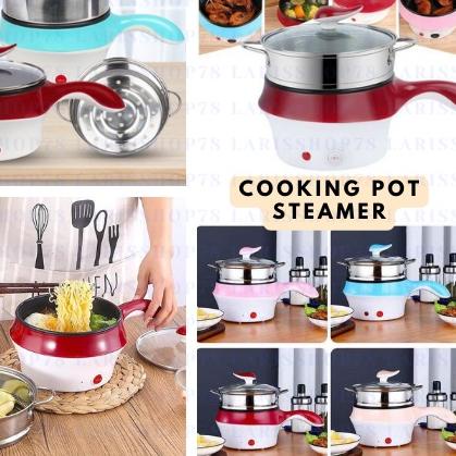 ✮ SHENAR, PANCI ELEKTRIK/LISTRIK/PANCI SERBAGUNA/PANCI MINI/COOKING POT - STEAMER (KUKUSAN STAINLESS