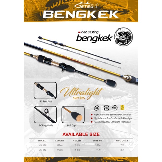 JORAN BC GETSU BANGKEK 602 UL CARBON SOLID