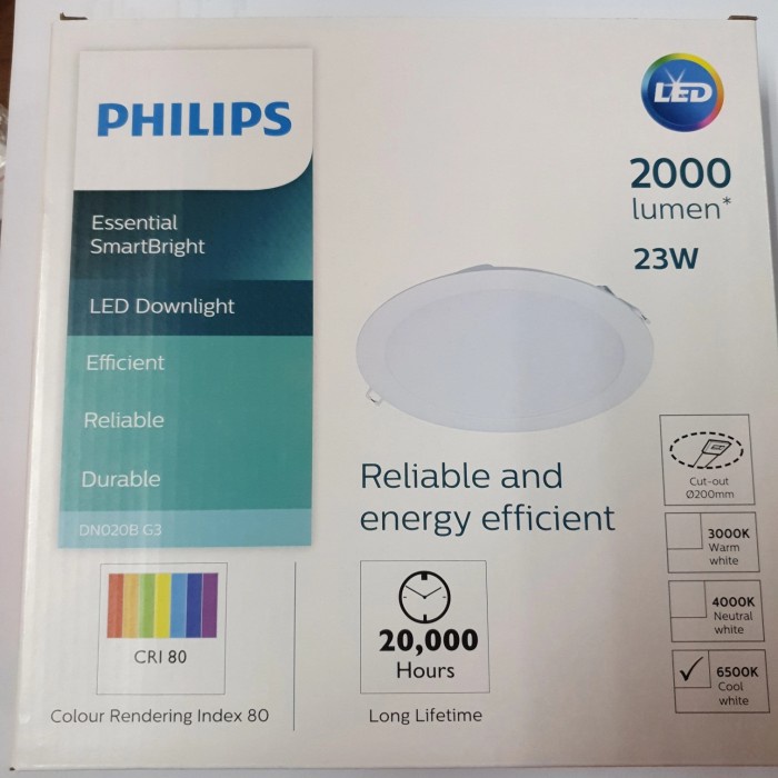 Philips Dn020B G3 23W Led Downlight