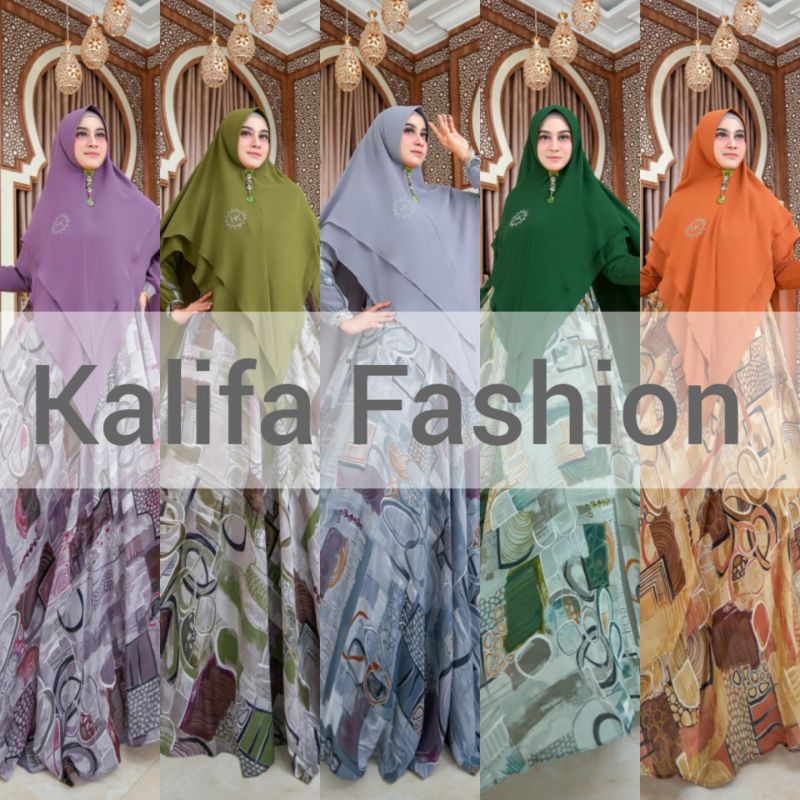 Umma Syari Series by HK Dermawan / Gamis Set Syar'i / Gamis Pesta Mewah / Dress Muslimah / Baju Pesta Terbaru / Fashion Muslimah Branded