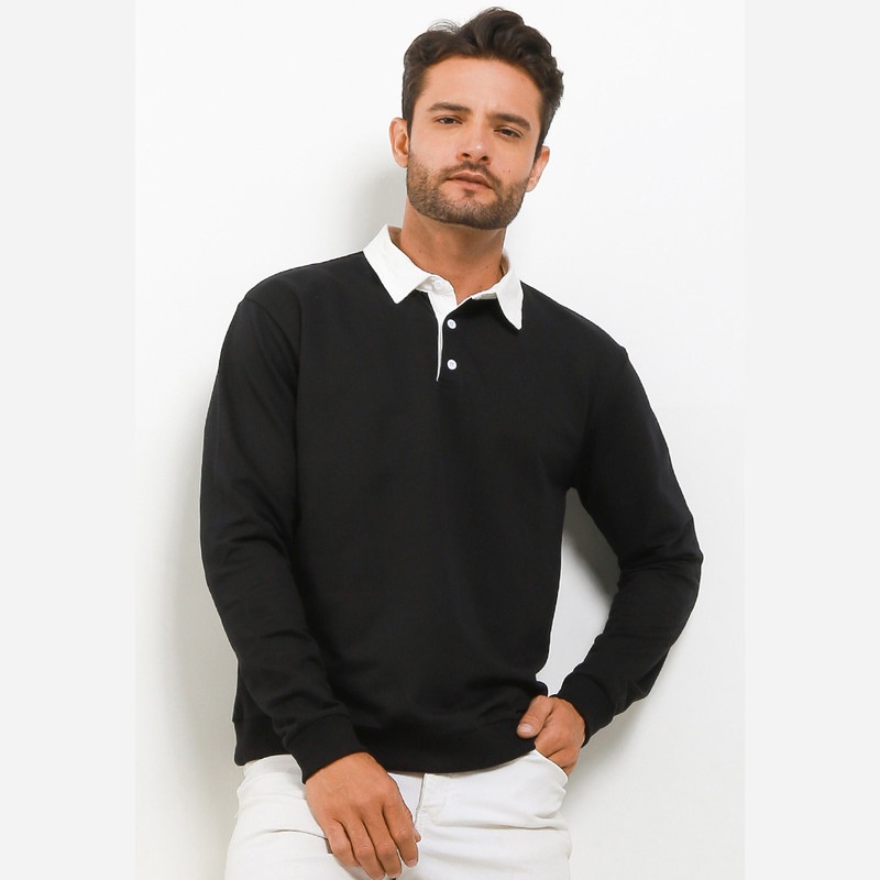 Tolliver Polo Sweatshirt Pria