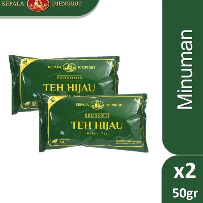 

H87 Teh Hijau Kepala Djenggot Sachet 50 gr x 2 Pcs BARANG TERUPDATE ⇺