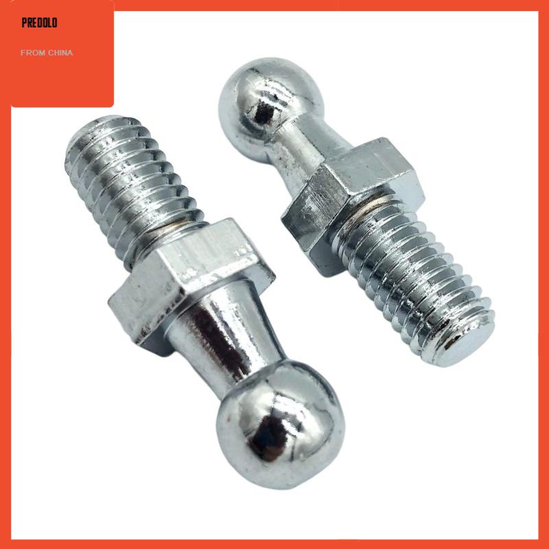 [Predolo] 2pcs Ball Stud Pin Baut Aksesoris Menggantikan Instalasi Mudah 10mm Tahan Lama