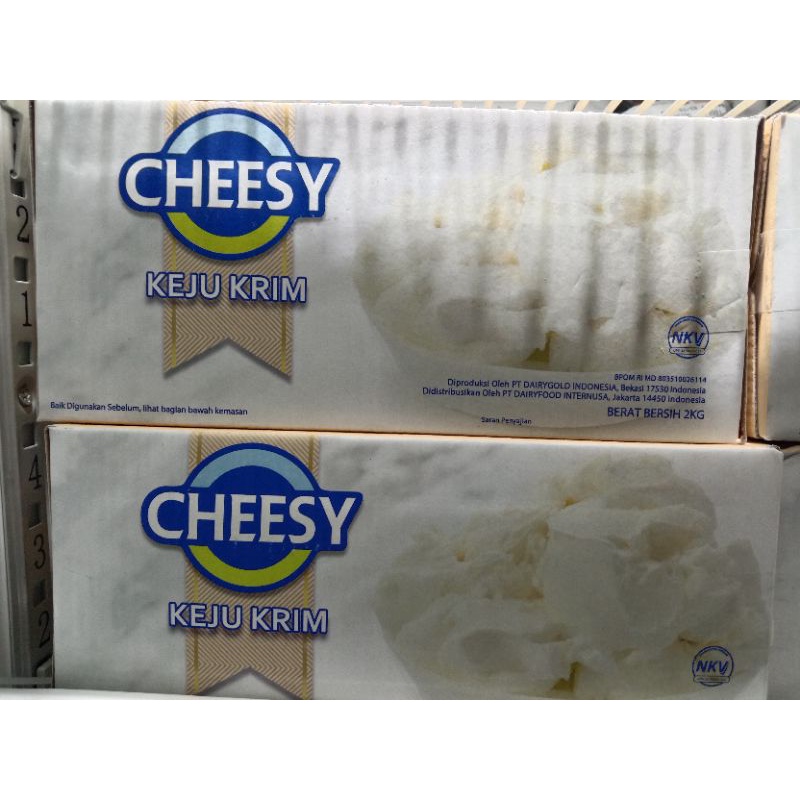 

Creamcheese Cheesy 2kg (Hanya Kiriman Instan)