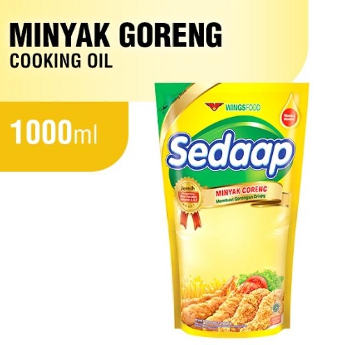 

K21 Sedaap Minyak Goreng Pouch 1L TELAH HADIR マ