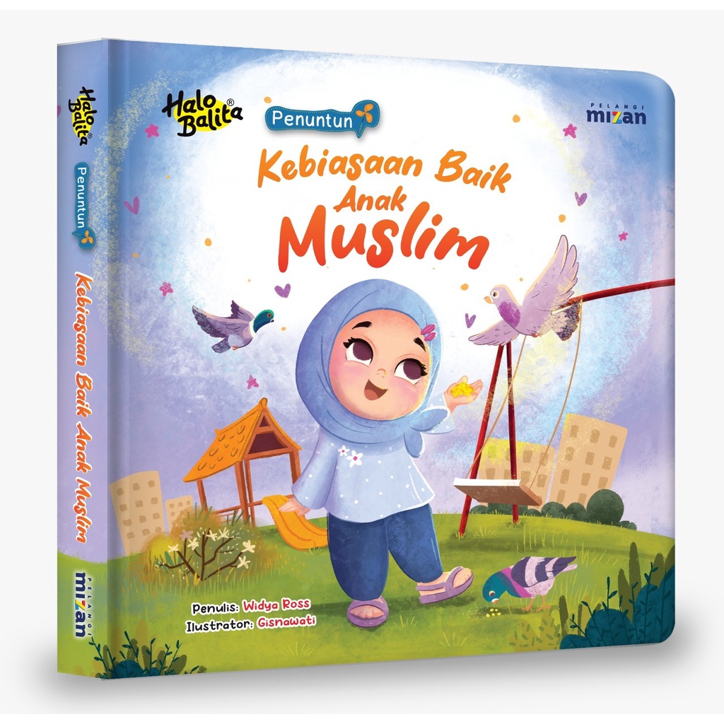 [Buku-PL] Halo Balita Seri Penuntun : Kebiasaan Baik Anak Muslim (Boardbook)