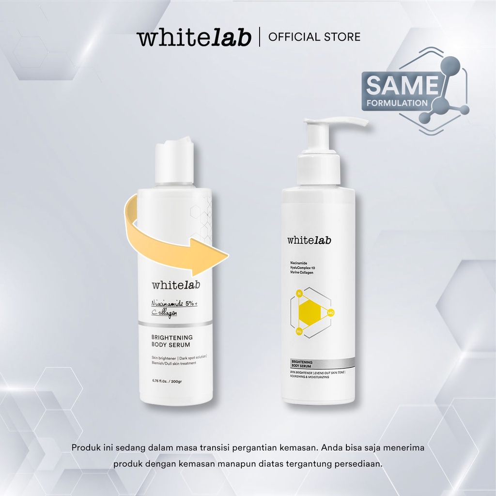 Whitelab Birghtening Body Serum 200gr