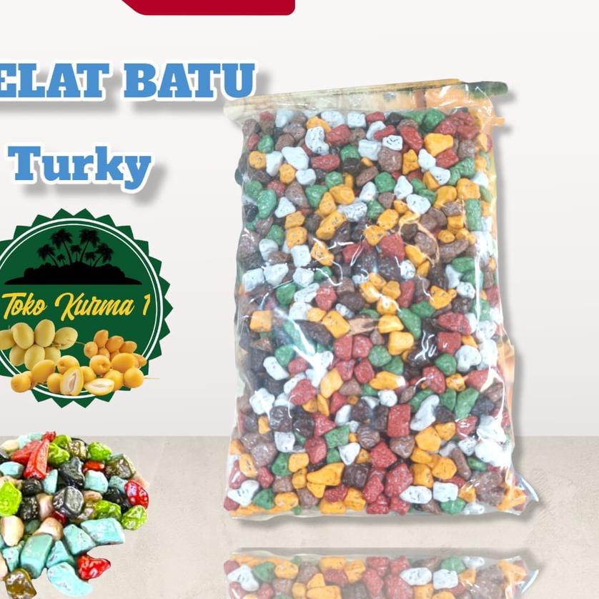 

♨ Coklat/coklelat batu krikil saudi/turky 1kg ➾