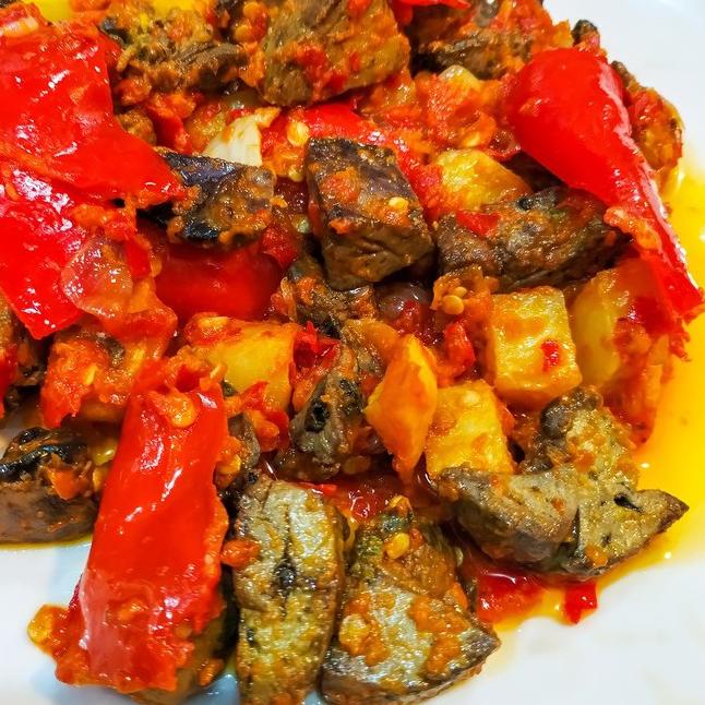 

✻ Sambel Goreng Ati Sapi Kentang / Ati Sapi Sambel Goreng Kentang | Atoek 500 Gram ❋