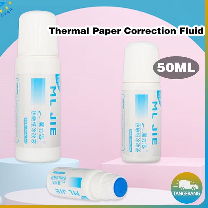 

✨Grosir✨ 50ML Thermal Paper Correction Fluid/Cairan Penghapus Tinta Thermal/Cairan Koreksi Kertas Termal serbuuu !