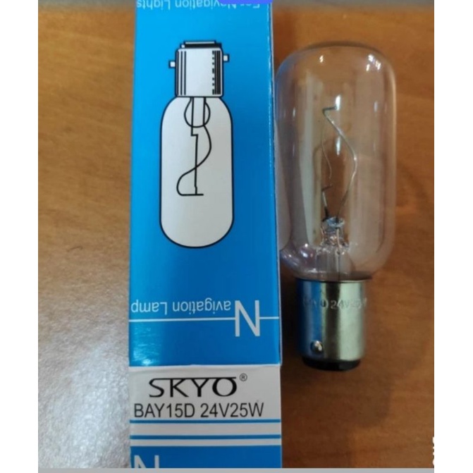 Lampu Navigasi kapal Bay15d 24v25w SKYO