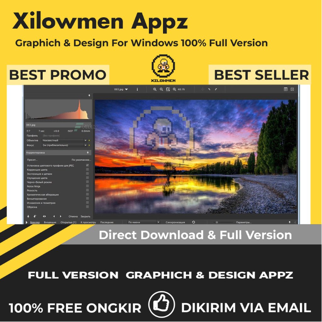 [Full Version] PictureCode Photo Ninja Pro Design Graphics Lifetime Win OS