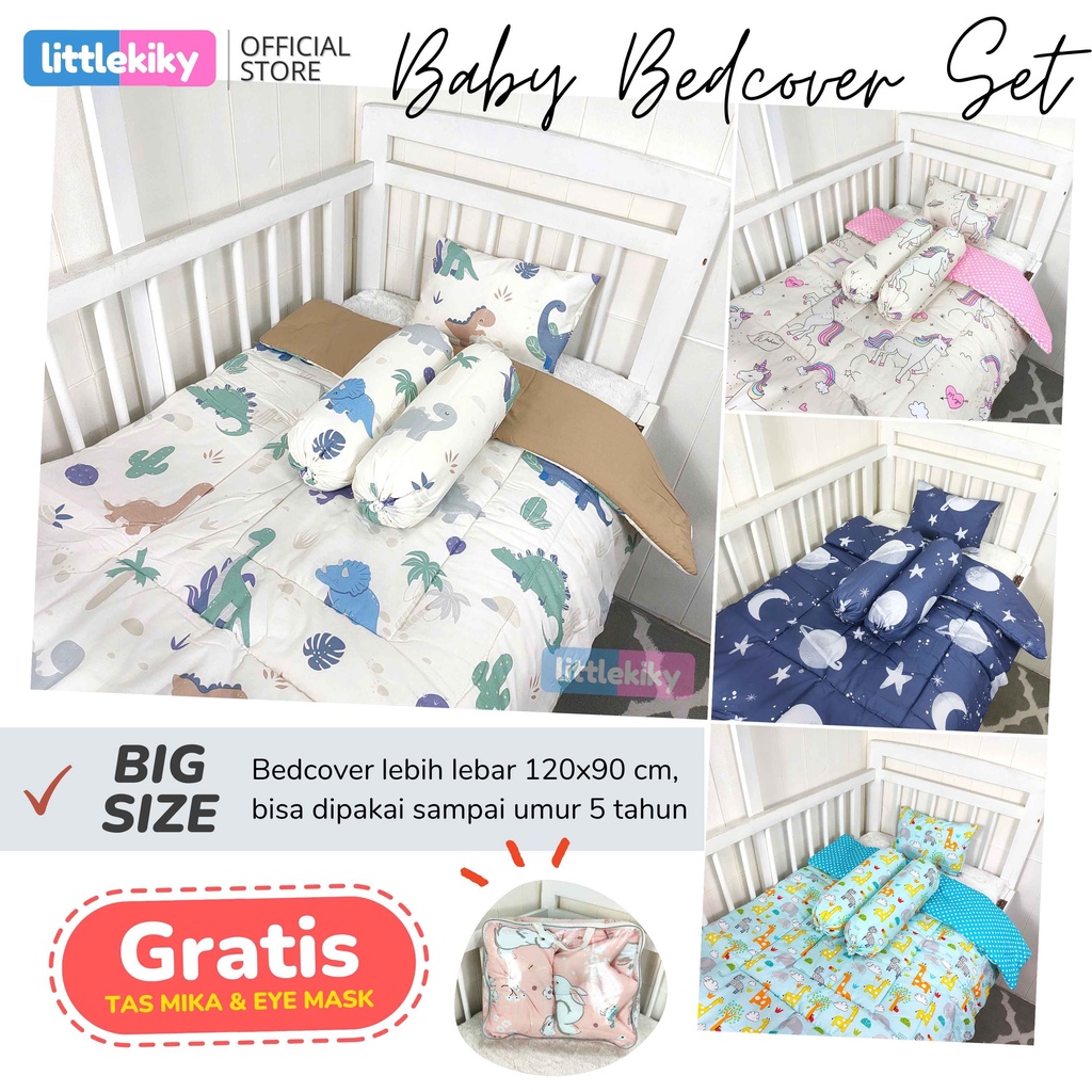 KASUR BAYI / SELIMUT BAYI / BED COVER BAYI / BANTAL BAYI / BEDCOVER BAYI SET LENGKAP