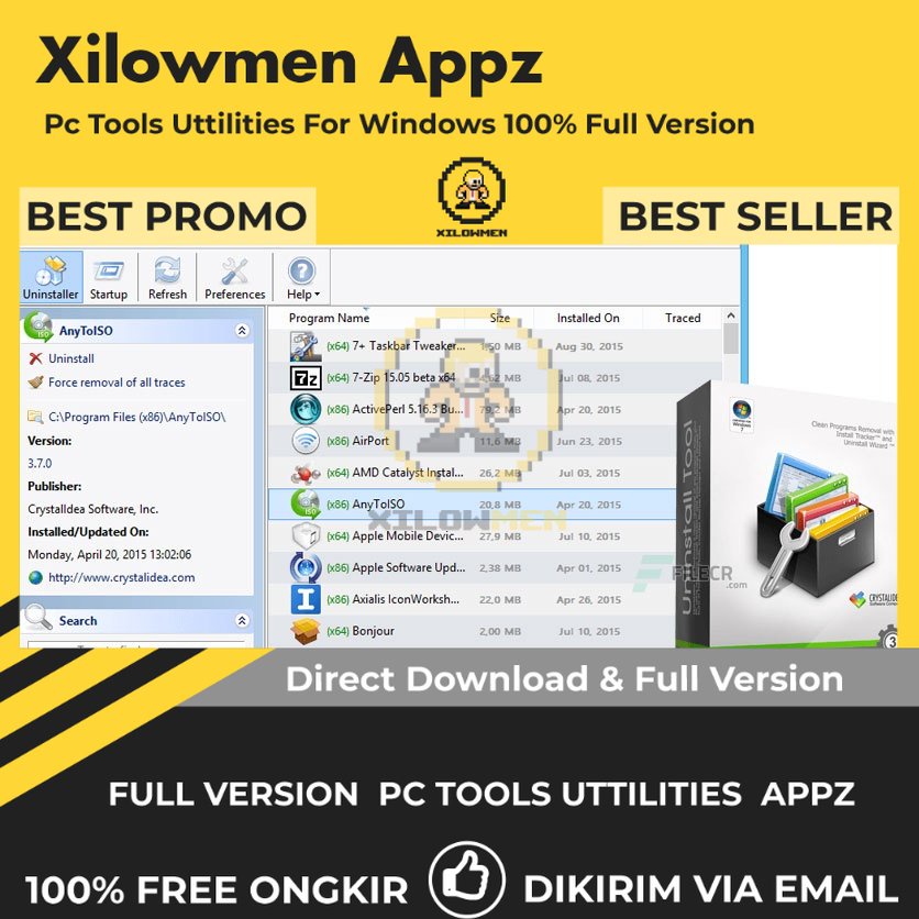 [Full Version] Uninstall Tool Pro PC Tools Software Utilities Lifetime Win OS