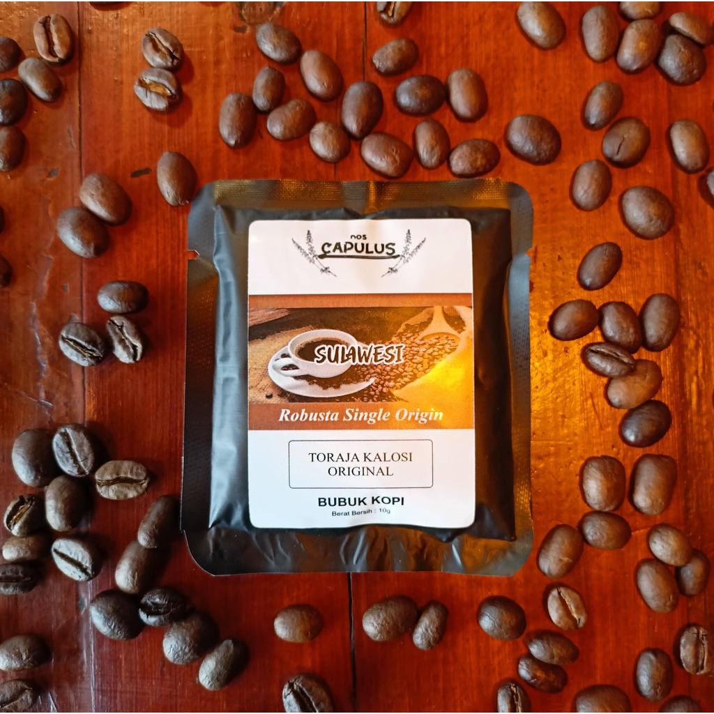 

Kopi Toraja Kalosi Robusta Sachet