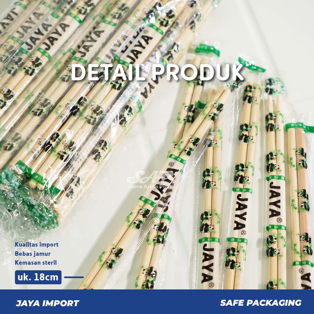 Sumpit Bambu Lokal Quality (1pack isi 50pcs) | Sumpit Bambu Import Quality (1pack isi 50pcs) | Sumpit Bambu (1pack isi 50pcs) | Sumpit Bambu Steril (1pack isi 50pcs) | Sumpit Bambu Murah (1pack isi 50pcs)