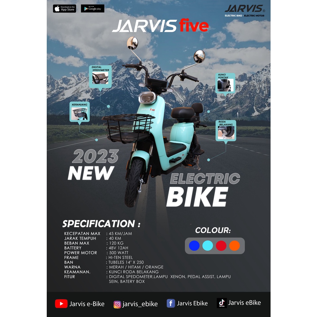 JARVIS 5 - SEPEDA LISTRIK
