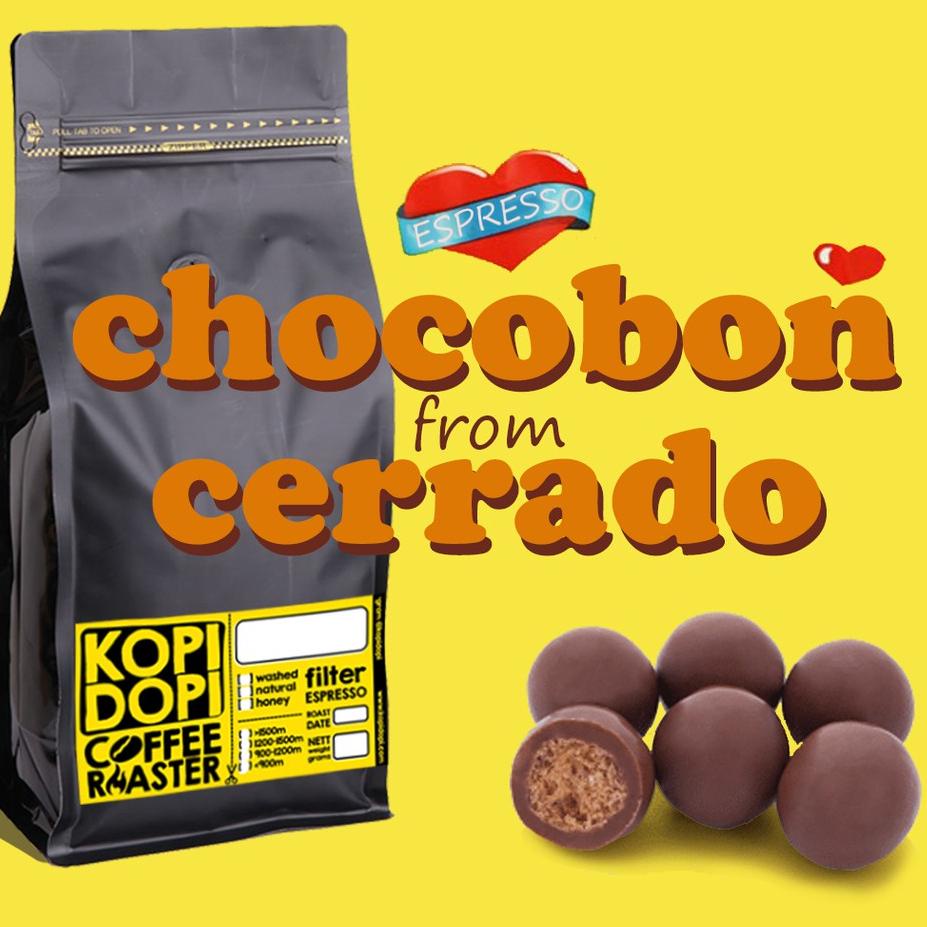 

♘ Kopi Espresso Brazil Chocobon from Cerrado Bourbonut Natural 1 kg 1kg ♟