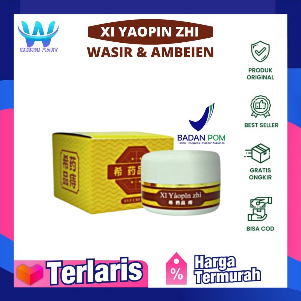 Obat Wasir Ambeien Cina Ampuh Xi Yaopin Zhi - Salep Ambeyen Paling Ampuh BPOM - Salep Ambeien Xi Yao