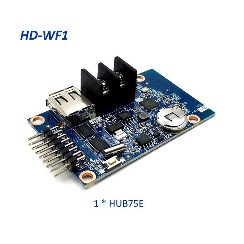 [ART. 847734] Controller Huidu HD-WF1 HD WF1 WifI RGB Full Color Panel Module Modul LED P10 Running 