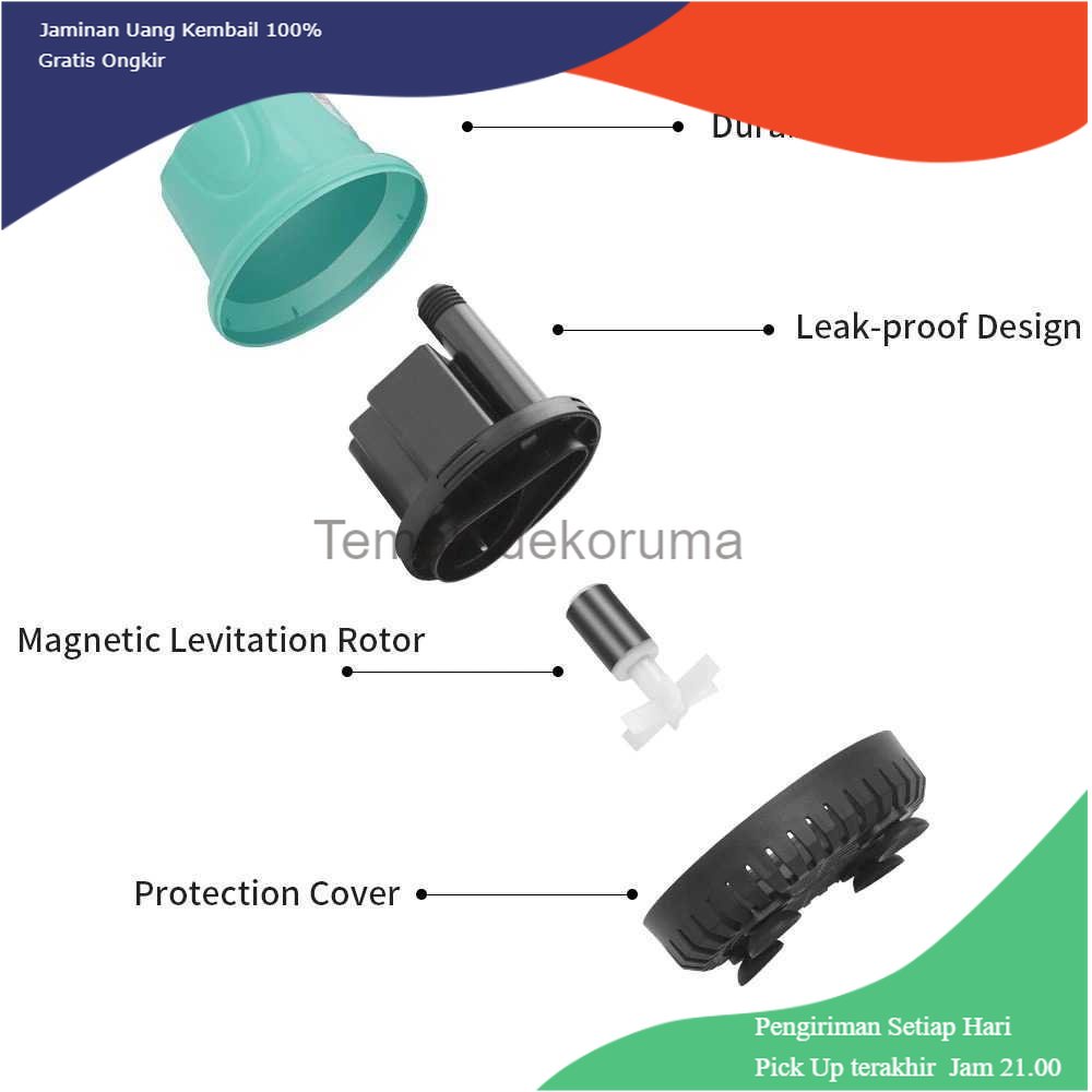 TD - LDG SEVEN MASTER Pompa Air Aquarium Submersible Pump 25W - EB-A1000