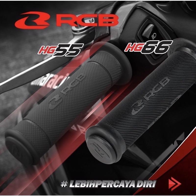 (BISA COD) Handgrip RCB Handfat Sarung Gas Racing Boy Premium HG55 | HG66 Original 100% Grip RCB Untuk Semua Motor Universal