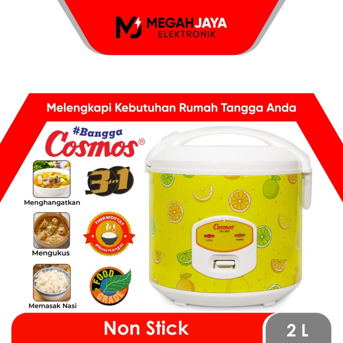 COSMOS RICE COOKER / MAGIC COM CRJ 3237 / CRJ-3237 (2 LITER)
