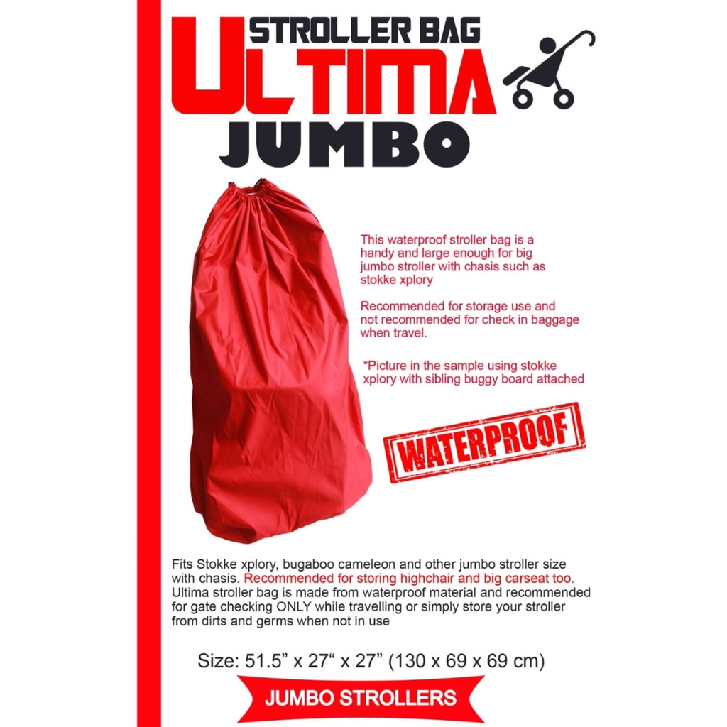 ultima jumbo stroller bag