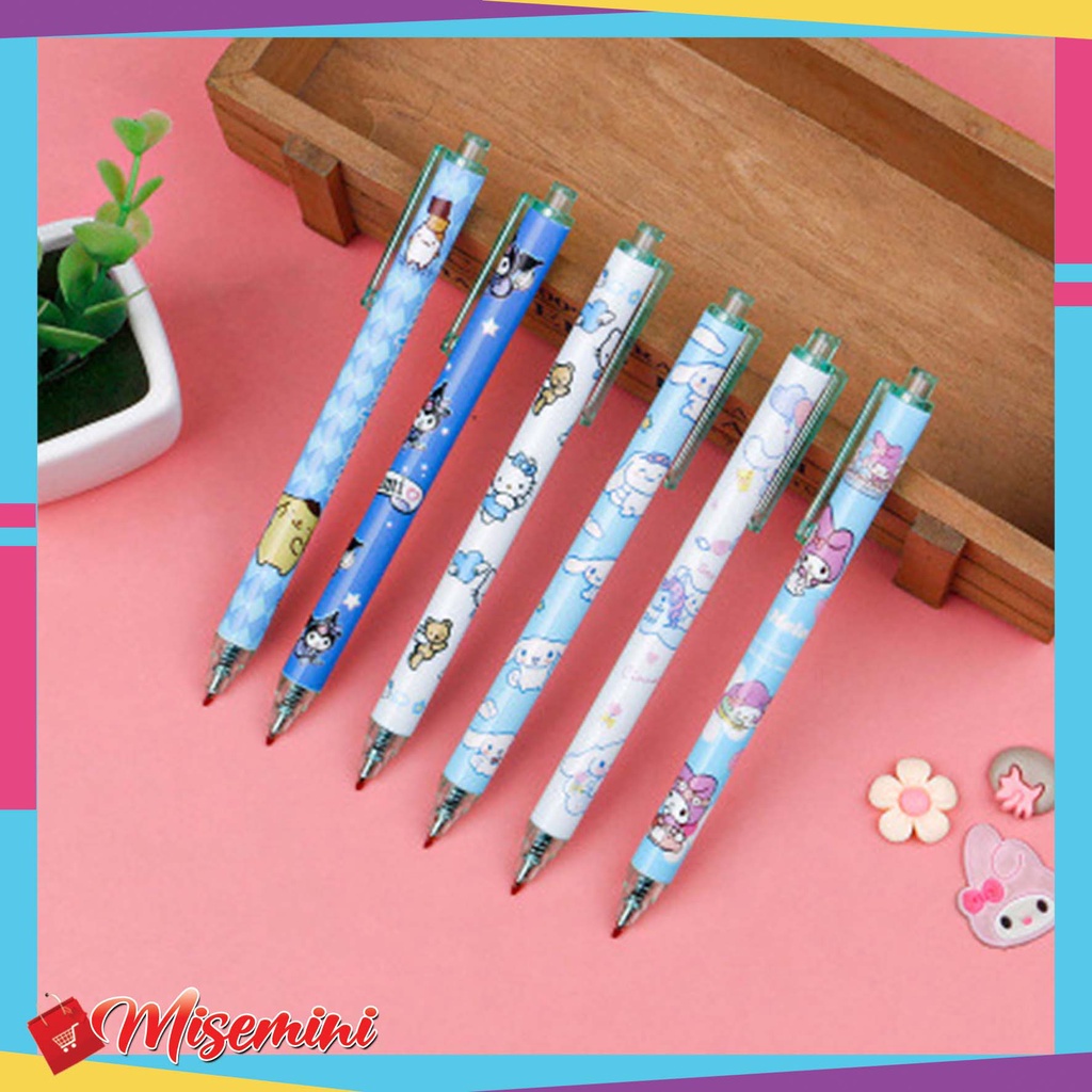 

Pulpen Gel Motif Cartoon Pulpen Pelajar Dan Kantor Pena Lucu Cute Object Sanrio Press Gel Pen 604