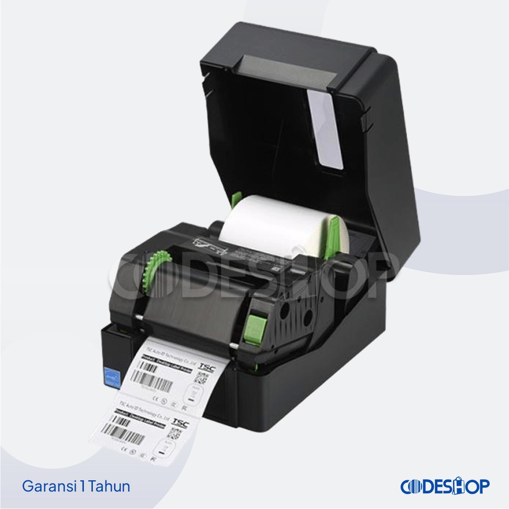 Printer Barcode TSC TE210 Cetak Label Resi 203 DPI USB + LAN + SERIAL